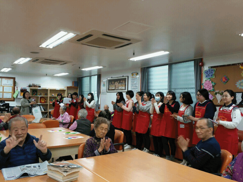 【데이케어】선일여고 학생들과 종이접기... 이미지