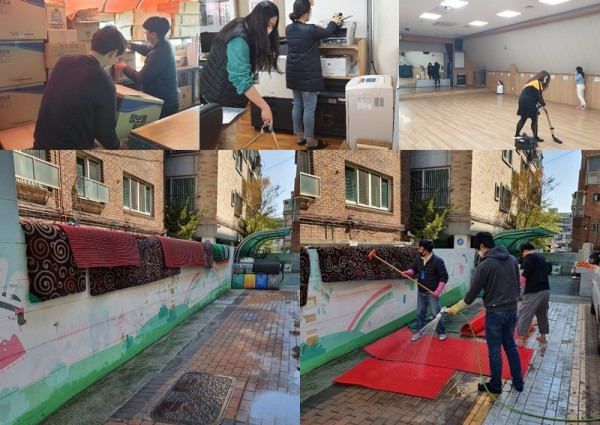 [ 운영지원팀]  역촌노인복지관  대청소. 이미지