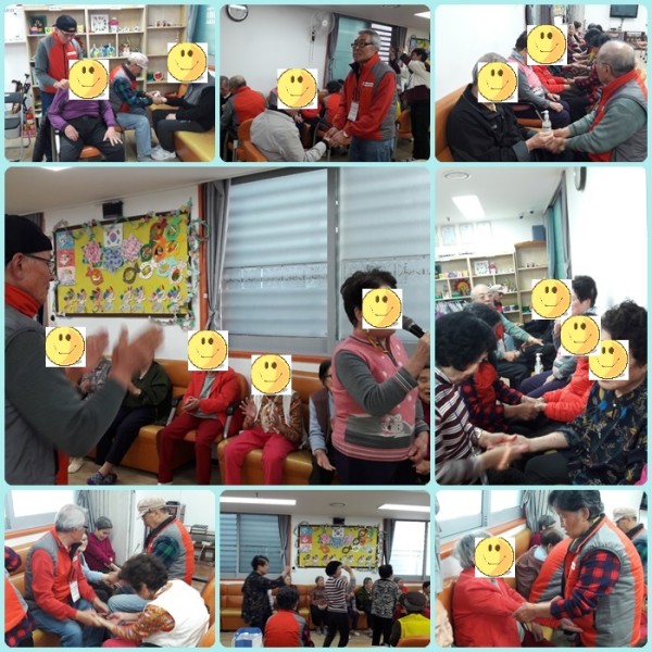 【데이케어】 10월 동고동락 어르신 봉사단의 &#038;#039;사랑의 손-발 마사지&#038;#039; 이미지