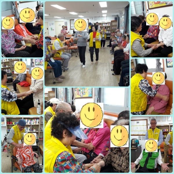 【데이케어】 5월 동고동락 어르신 봉사단의 &#038;#039;사랑의 손-발 마사지&#038;#039; 이미지