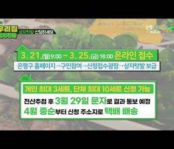 [홍보] 내 집안 힐링공간 상자텃밭 신청하세요 이미지